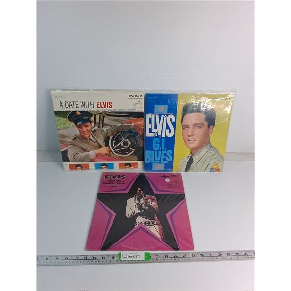 (3) Elvis Records- Appear Sealed