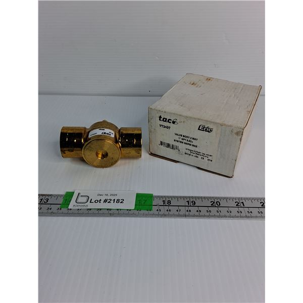 Erie VT2427 1" NPT 2-Way Zone Valve Body