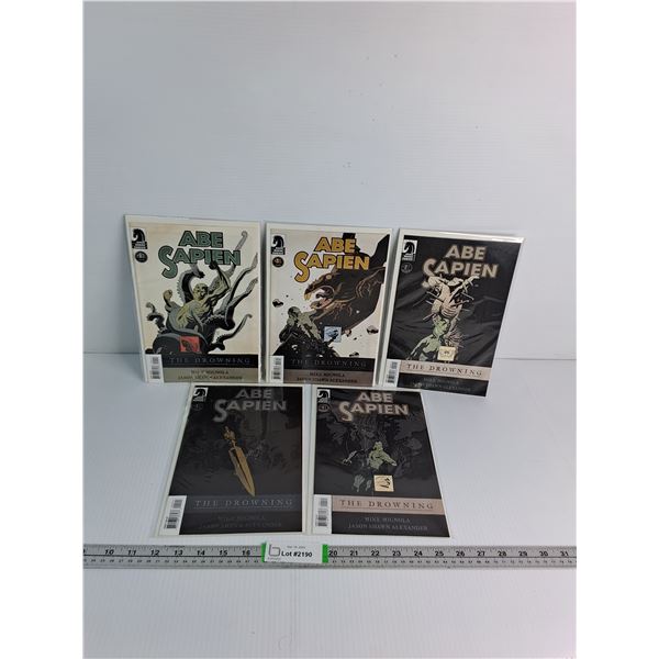 (5) Ape Sapien Comics By Mike Mignola & Jason Shawn Alexander- Appear Sealed