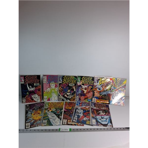 (11) Silver Surfer Comics- Appear Sealed