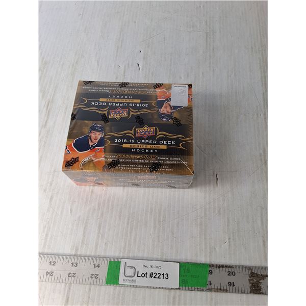 2018 Upper Deck Series 1 Hockey Cards (cannot authenticate)