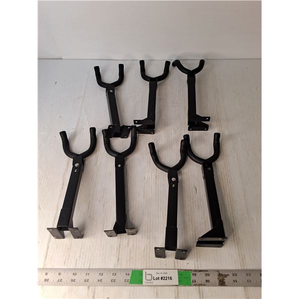 (7)Adjustable Metal Wall Mount Guitar Hanger