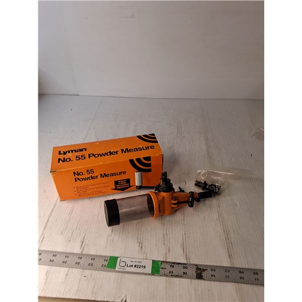 Lyman Powder Measure