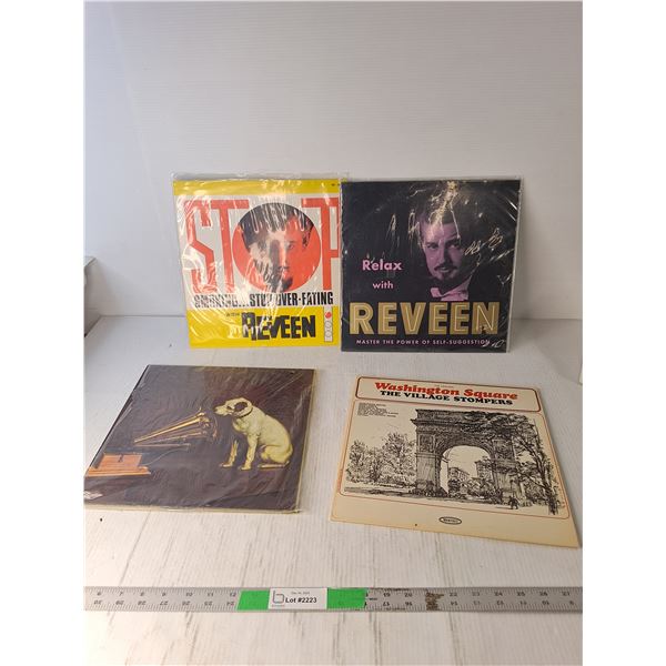 (4) Record- Reveen , Washington Square, Etc