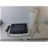 Image 1 : Glass Table Lamp 14"- Powers On & Wacom PTZ-630 Drawing Tablet- As Is