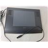 Image 4 : Glass Table Lamp 14"- Powers On & Wacom PTZ-630 Drawing Tablet- As Is