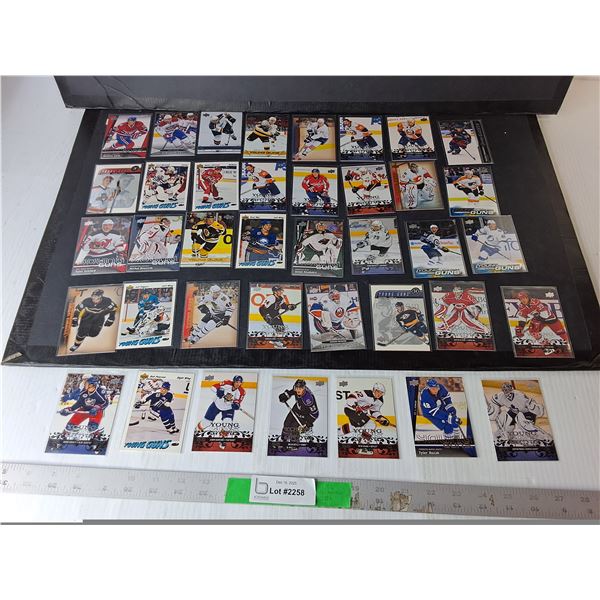 NHL Cards- Niklas Lidstrom, Adam Hall, Justin Pogge, Misc. Cannot Authenticate