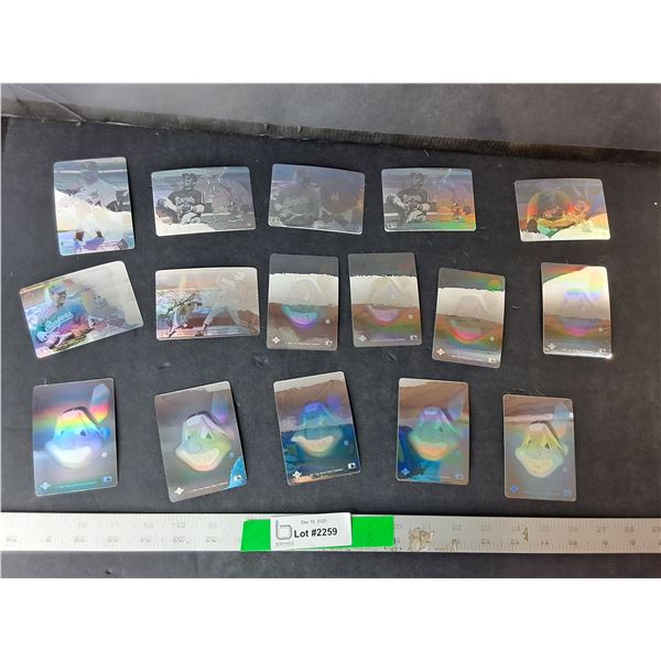 MLB Holo Stickers with Copies
