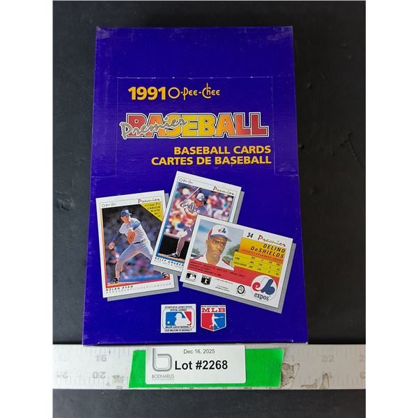 OPC MLB Baseball Cards- 1991, NIB