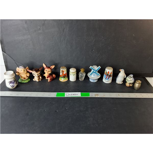 Ceramic & Glass Figurines/Salt Shakers