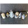 Image 2 : Ceramic & Glass Figurines/Salt Shakers