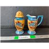 Image 1 : Decorative Ceramic Creamer & Sugar Shaker