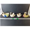 Image 1 : (4) Ceramic Swan Planters