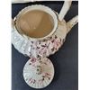 Image 2 : Ceramic Teapot- Has Chip & (2) Ashtrays