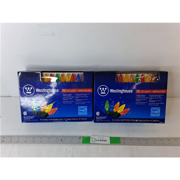 (2) Westinghouse LED String Lights- NIB