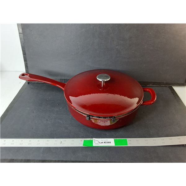 Kirkland Signature Enamel Cast Iron Dutch Oven- Appears New