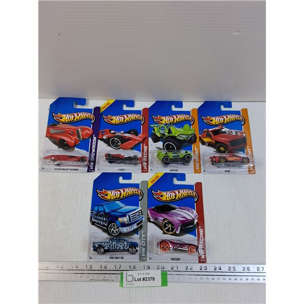 (7) Hot Wheels: Cadillac Fleetwood, Ford f-150, Quicksand, Misc