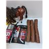 Image 2 : Lot: Mosquito Madness Game, Stuffies, Tim Hortons Hockey Stick, Horse, Misc