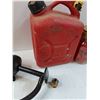 Image 3 : Lot: One Gallon Jerry Can, Air Pump, Hydraulic Caps - Various