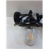 Image 2 : (3) Outdoor Wall Mount Lights - 11" x 9"