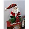 Image 6 : Christmas Lot: Santa, Garlands, Snowmen, Angel, Misc