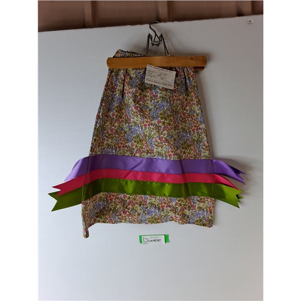 (2) Girls Ribbon Skirts: Size 8-10 & 8-12
