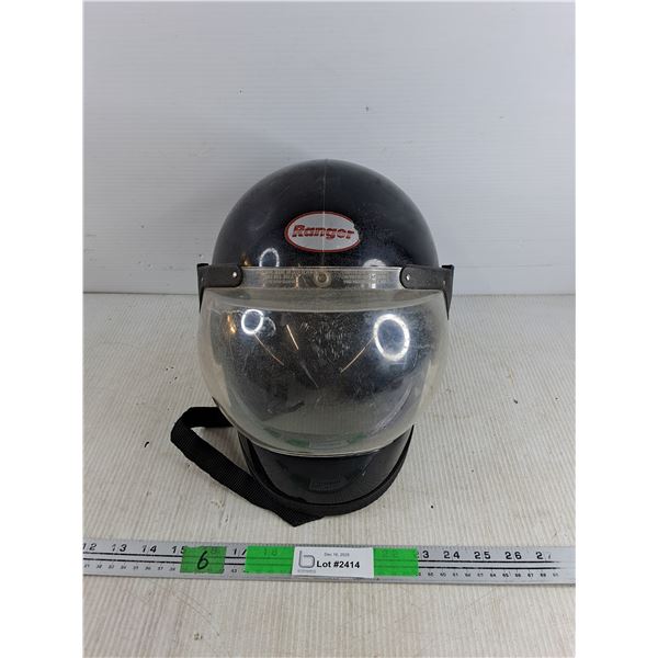 Vintage Ranger Motorcycle Helmet - Adult Size