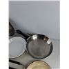 Image 4 : 10 1/2" Frying Pan, BBQ Tongs, Spatula, Enamel Plates, BakeKing Baking Pan