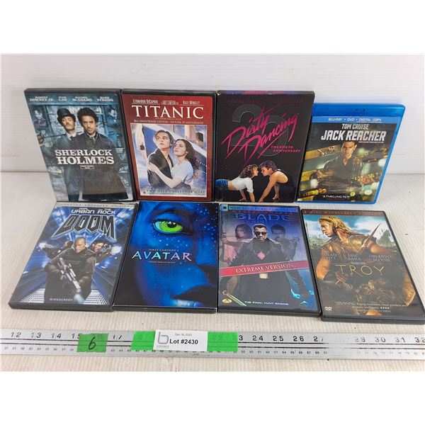 DVD & Blu Ray Movies - Avatar, Sherlock Holmes, Doom