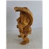 Image 4 : Carved Wood Western Sheriff Sculpture 9"