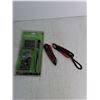 Image 4 : (2) Easycut Exacto Knives, Heavy Duty Gate Latch Appears NIB, Storage Container 22.5"x16"x11.5"