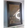 Image 1 : Wood Framed Mirror Approx 35.5"x23.5"- Cannot Ship