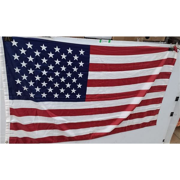(2) Flags 59.5" x 35"- Canadian Cannabis, American