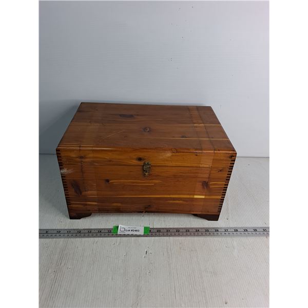 Pilliod Swanton Wooden Storage Box 16"x 10"x 8"