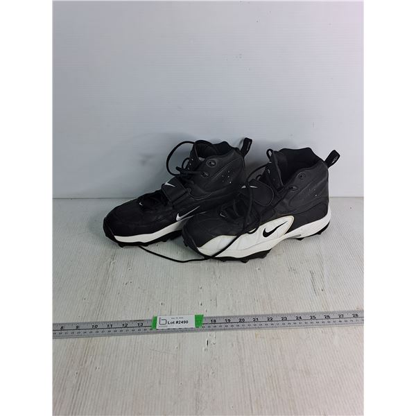 Nike Air Pro Shark Stove Football Cleats In Black & White- Size 16
