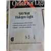 Image 4 : Outdoor Lighting 500 Watt Halogen Light