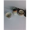 Image 4 : Ceramics Frog Decor, Cream And Sugar Container, (3) Cups/Mugs Up To 5"x4"