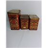 Image 2 : (3) Tin Containers Up To 6.5" x 4" x 7.5"
