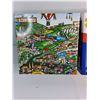 Image 2 : (2) Puzzles Up To 1000pcs- Costco Wholesale, Belgium Town Themed