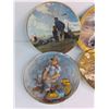 Image 1 : Collectible plates Decorative Plates 10 1/4" - Looking Out At Sea, The Arabian, When I Grow Up, Lili