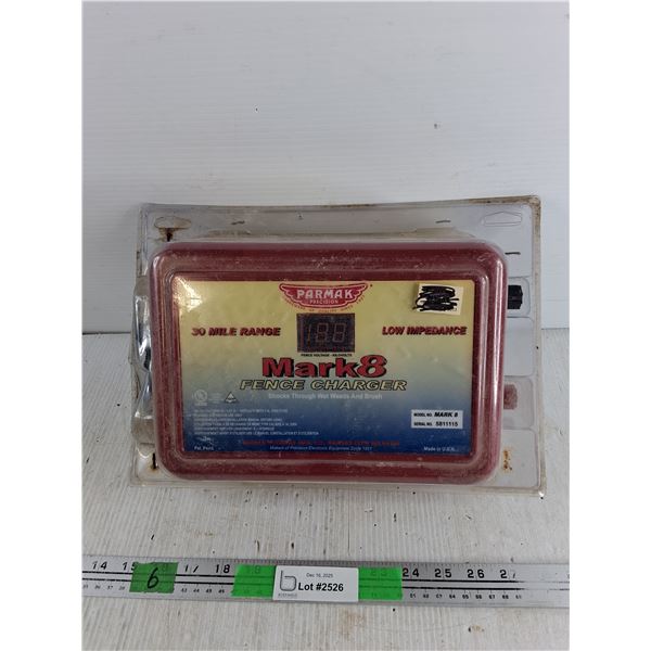 Parmak Precison 30 Mile Range Mark8 Fence Charger - As Is