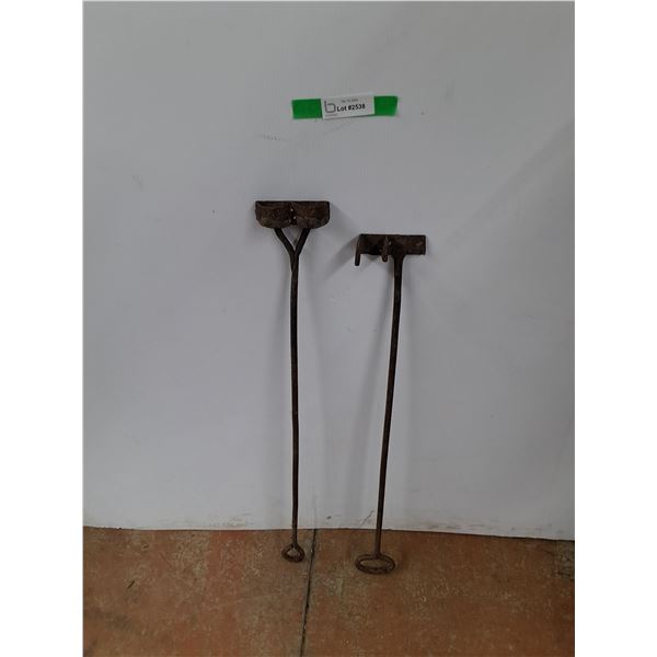 F & B Branding Irons 32" & 30''