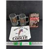 Image 1 : Tail End Trophy Beersteins, Redneck Sippin Cups, Hockey Girl Bag 9" x 7"