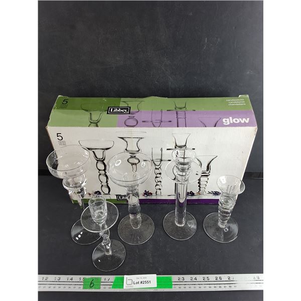 Libbey Candlesticks