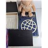 Image 4 : Balderdash & Hummzinger Games, Plush Bear, World Atlas by Bartholomew