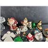 Image 3 : Crystal Santa Candle Holder, Assorted Christmas Tree Ornaments