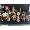 Image 9 : Crystal Santa Candle Holder, Assorted Christmas Tree Ornaments