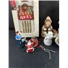 Image 3 : Christmas Collectible Ornaments, Ceramic Sculptures, Clymer Suzuki GS850 -1100 Maintenance Book