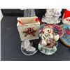 Image 6 : Christmas Coasters, Crystal Santa Candle Holder, Plastic Mug, Avon Perfume Bottle, Misc