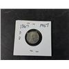 Image 2 : 1867 - 1967 Commemorative Mackerel 10 Cents Coin
